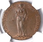 Ngc Ms63bn 1794 Great Britain Suffolk Bungay Conder Token 1 2p D h-22d