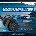 Ds18 Marine Bass Knob Remote Gain volume Control - Waterproof Remote Bass Knob