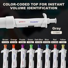 8-piece Micropipette Lab Pipettor Adjustable Pipette Single Channel Pipette New