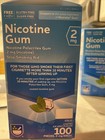 Nicotine Gum 2mg 100pcs Coated Ice Mint Flavor Exp 04 2026 Stop Smoking Aid