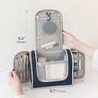 Travel Toiletry Bag  Makeup Cosmetic Shaving Organizer Kit  For Men   Women