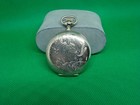 Antique Pocket Watch Ny Standard 6s Elaine Gold Filled Bird Hunter Case   Ex4