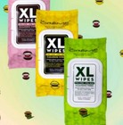 The Cr  me Shop Xl Cleansing Wipes Aloe Vera Green Tea 28 Ct Vegan Makeup