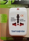 New  Samsonite Universal Worldwide Power Adapter  Model 44708-1908 White Nip