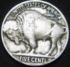 Nice Original Tougher Date 1918-p Buffalo Nickel 5   Free Shipping  Kt104ty