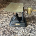 Vintage Fairbanks Cast Iron   Brass 0-16 Oz Postal Scale   Fast Shipping 
