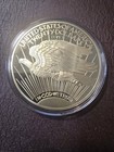 1933 Walking Liberty  20 Gold Plated 3 Inch Copy   amazing History
