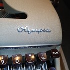 1950s Olympia Sm3 De Luxe German Manual Typewriter W hard Case - Tested working 