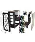 Musetex Phantom Black Atx Mid Tower Desktop Computer Gaming Case