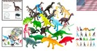 Realistic 82-piece Dinosaur Toy Set - Ideal For Educational Play   Celebrations