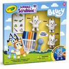 Crayola Scribble Scrubbie Bluey Art Set 3 Pack New