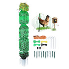 Electric Fence Chicken Netting Kit - Electric Poultry Netting  48  X 164  Electr