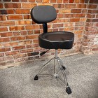 Heavy Duty Drum Throne With Removable Backrest  Height Adjustable  Holds 450lbs