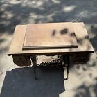 Antique Minnesota Sewing Machine Treadle Wood Stand Foot Pedal Needs Service