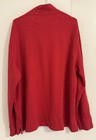 Polo Ralph Lauren Men s Red Estate-rib Quarter-zip Pullover Sweater Size Xl