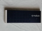 Parker Pen   Pencil Set Green Cross Safety Logo Stainless Gold Trim Box