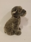 Vintage 1985 Avanti Applause Plush Stuffed Scotty Dog Grey