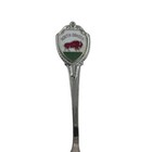 North Dakota Souvenir Spoon Bison Buffalo Emblem Us State Travel Collectible