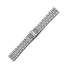 Stainless Steel Polished Bracelet Butterfly Clasp Replacement Watch Band Strap
