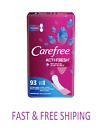 Carefree Acti-fresh Extra Long Unscented Daily Panty Liners  93 Ct  8 Hour 