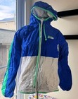 Victorias Secret Pink Coat Anorak Windbreaker Jacket Blue Green White Rare