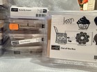 Stamping Up Retired Wood Mounted Stamp Sets Occassions