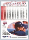  3635 Us Flag Maxi Card On Paul Molitor Trading Card W hof Cancel 