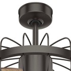 Hunter Fan 16 Inch Contemporary In Noble Bronze Indoor Ceiling Fan With 3 Blades