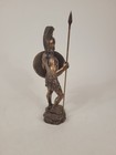 13 5  Leonidas Greek Warrior Spartan King Statue Sculpture W  Spear   Shield