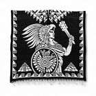 Aztec Warrior Amor Eterno Black Poncho Gaban Serape Sweater Indigenous Unisex