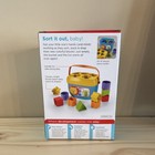 Fisher-price Baby s First Blocks 10 Blocks Sorting Toy Multicolor 6 Months 