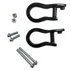 Front Recovery Tow Hooks Black For 2019-2022 Chevrolet Silverado 1500 84195908