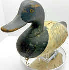 Paul Gibson  1902-1984  Gunning Bluebill Decoy Stamped    x    Vintage Upper Bay  Md