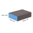 4pcs Sanding Sponge Blocks 1200-1500 Grits Sanding Block 100x70x25mm Brown Blue