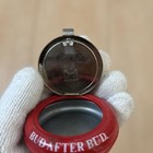 Budweiser Metal Ashtray Retro 10cm Portable Used With Rust