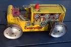 Vintage 1950s Marx Caterpillar Diesel Tractor Tin Litho Wind-up Toy