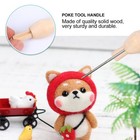 10 Pcs Felting Supplies Kits For Beginners Adult Poking Tool Needle Wood Handle