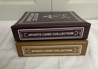 250 Page Lot Ultra Pro 9 Pocket Trading Card Pages   2 Collection Binders