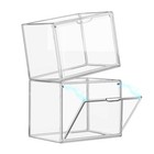 Clear Acrylic Display Case  Large Stackable Storage 1 Pack  X Large-clear