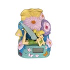 Disney Tinkerbell Battery Operated Projection Digital Alarm Clock Works 