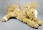 Animal Alley Horse Plush Pony Toys R Us Palomino 15 Inch Long Tan White 2000