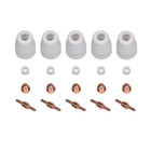 Pt-31 Ct312 Cut40 50 Plasma Cutter Cutting Torch Consumables 20pcs Tips Nozzles 
