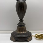 Vintage Northbrook Stiffel Style Cast Metal  Table Lamp  27    Tall Heavy Nice