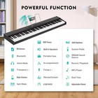 Digital Piano 88 Key Weighted With Stand  88 Key Semi Weighted Keyboard Piano   