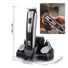 Men Cordless Electric Hair Clippers Trimmer Nose Hair Barber Shaver Combo Kit