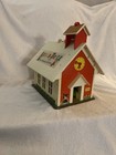 Vintage 1971 Original Fisher Price Play Family School House With Bell