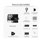 Zhiyun Molus G60 Combo 60w Portable Led Video Light Bowens Mount Photography