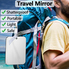 Shower Mirror Fogless For Shaving Fog-free Bathroom  large 11  x8    1pack