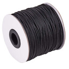 Black Nylon Cord Wind Chime Cord Replacement Braided Blind String 1 5mm 100 Yard