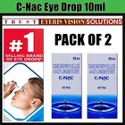2x 10ml Cataract Eye Drops glaucoma  Non-carnosine  nac   Can Cataracts C Bright